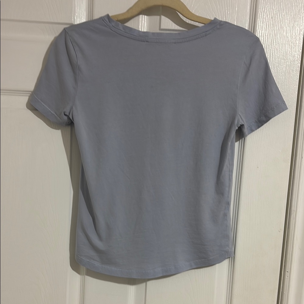 Mango Classic Blue Women's Top Size US XS - Picture 2 of 4